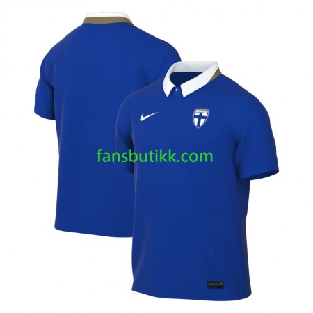 Fotballdrakt Finland Bortetrøye 2026 Kortermet
